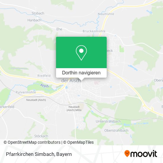 Pfarrkirchen Simbach Karte