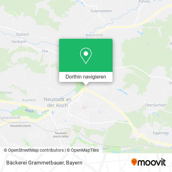 Bäckerei Grammetbauer Karte