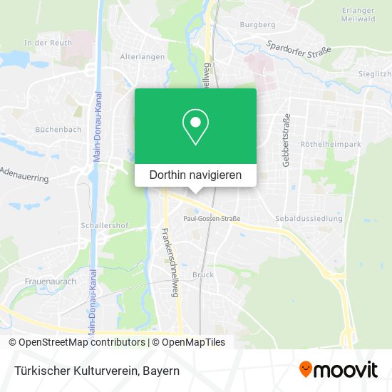 Türkischer Kulturverein Karte