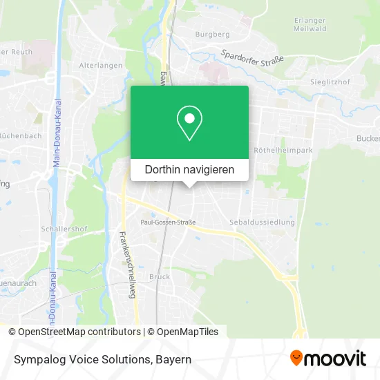 Sympalog Voice Solutions Karte
