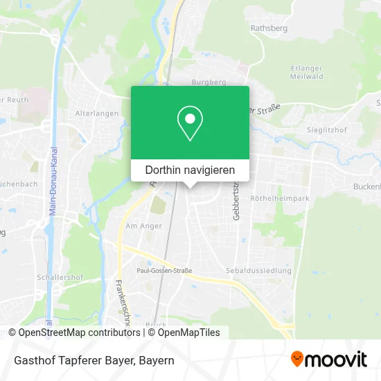 Gasthof Tapferer Bayer Karte