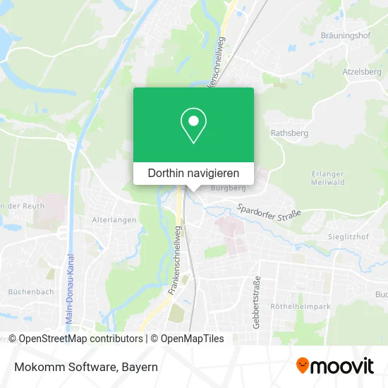 Mokomm Software Karte