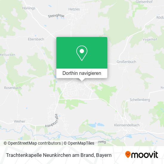 Trachtenkapelle Neunkirchen am Brand Karte