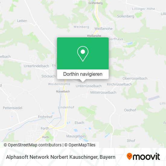 Alphasoft Network Norbert Kauschinger Karte