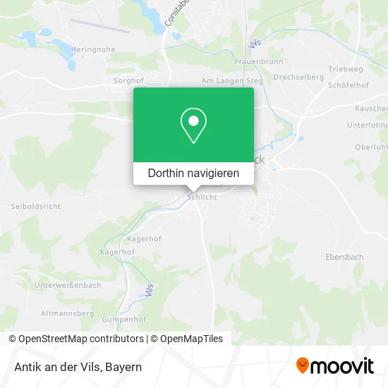 Antik an der Vils Karte
