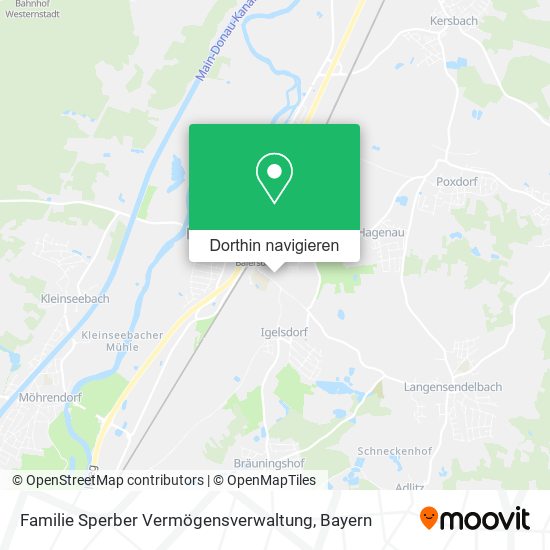 Familie Sperber Vermögensverwaltung Karte