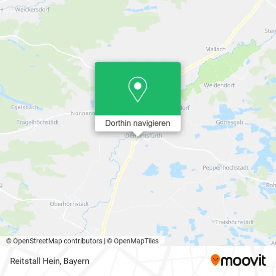 Reitstall Hein Karte