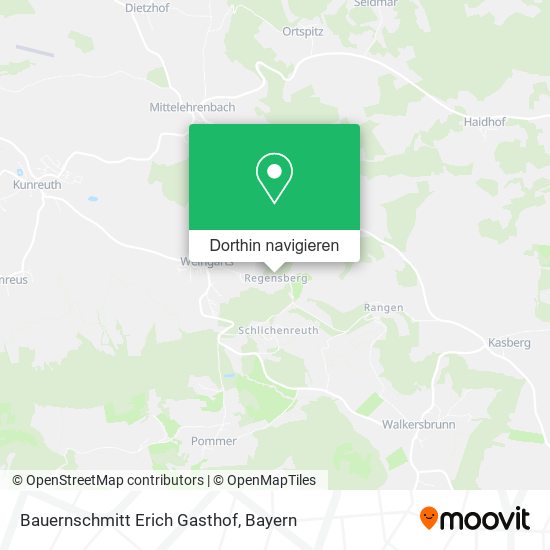 Bauernschmitt Erich Gasthof Karte