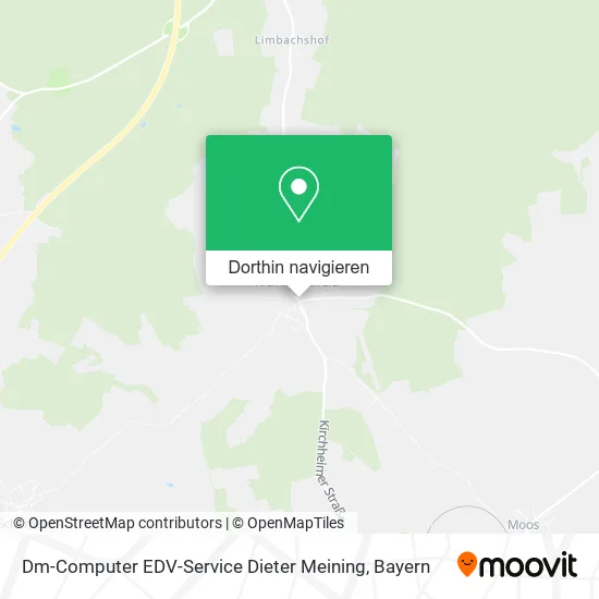 Dm-Computer EDV-Service Dieter Meining Karte