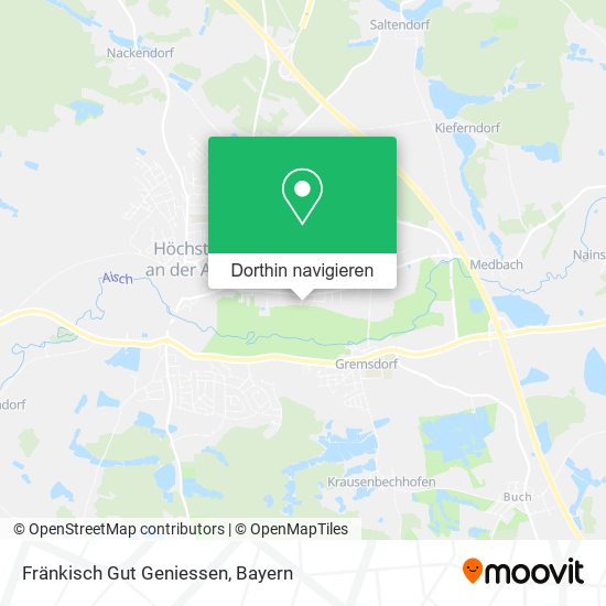 Fränkisch Gut Geniessen Karte
