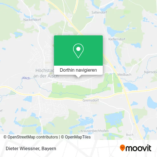 Dieter Wiessner Karte