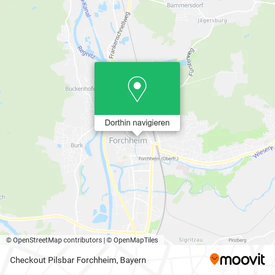 Checkout Pilsbar Forchheim Karte