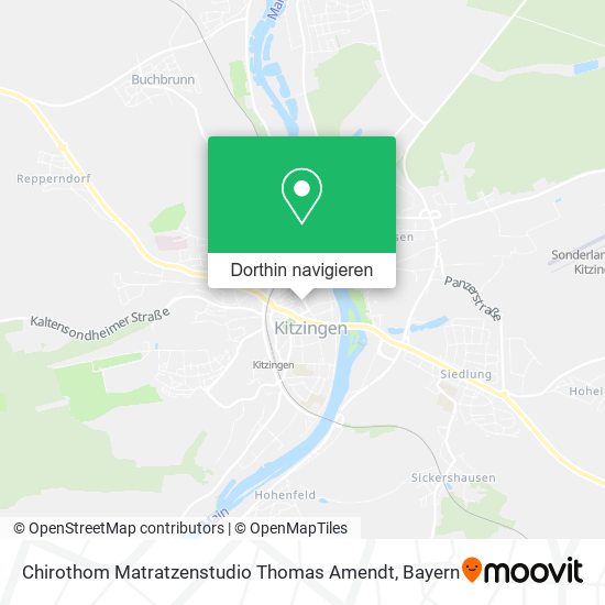 Chirothom Matratzenstudio Thomas Amendt Karte
