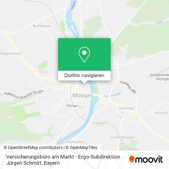 Versicherungsbüro am Markt - Ergo-Subdirektion Jürgen Schmitt Karte