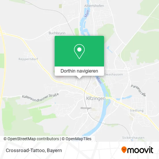 Crossroad-Tattoo Karte