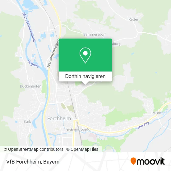 VfB Forchheim Karte