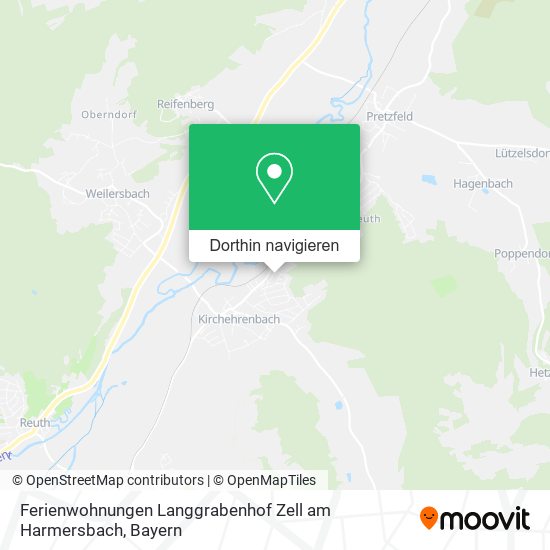 Ferienwohnungen Langgrabenhof Zell am Harmersbach Karte