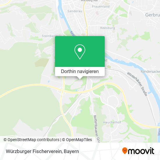 Würzburger Fischerverein Karte