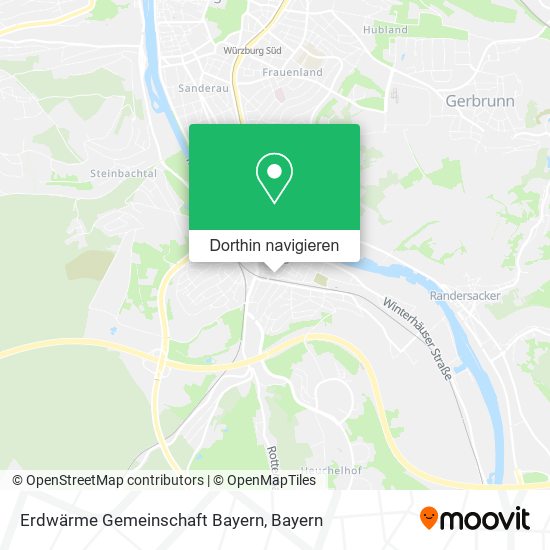 Erdwärme Gemeinschaft Bayern Karte