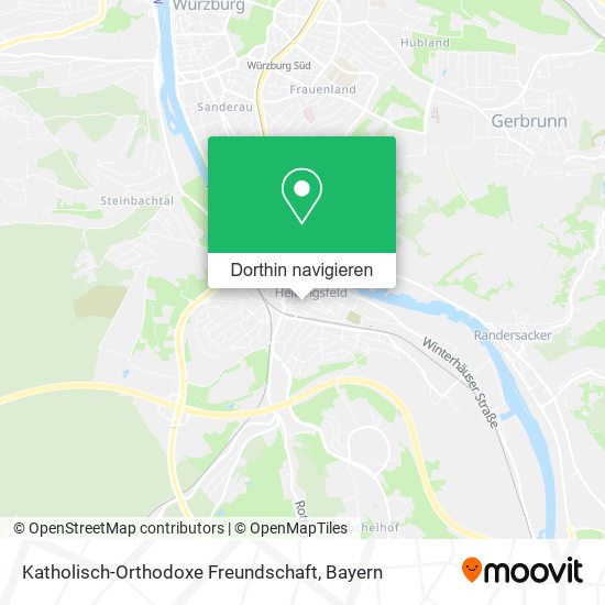 Katholisch-Orthodoxe Freundschaft Karte