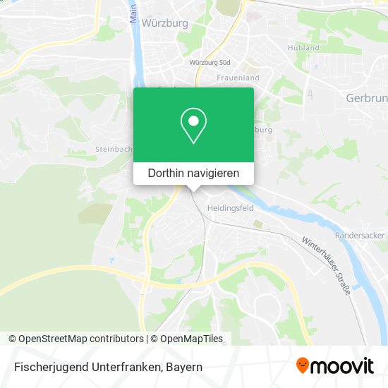 Fischerjugend Unterfranken Karte