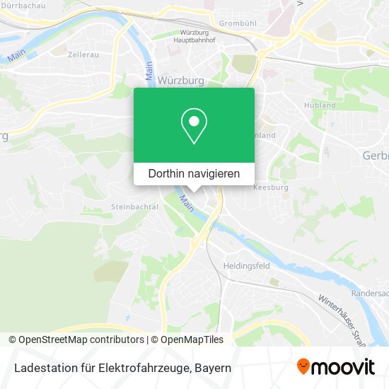 Ladestation für Elektrofahrzeuge Karte