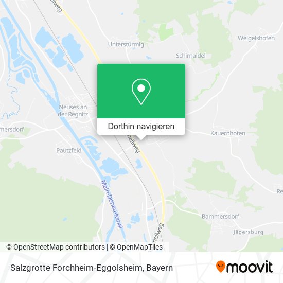 Salzgrotte Forchheim-Eggolsheim Karte