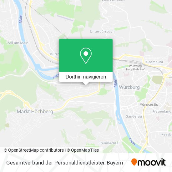 Gesamtverband der Personaldienstleister Karte