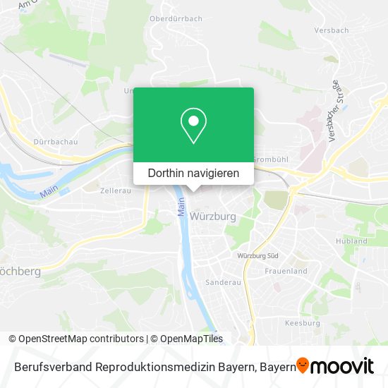 Berufsverband Reproduktionsmedizin Bayern Karte