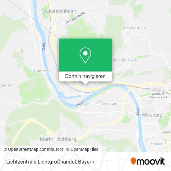 Lichtzentrale Lichtgroßhandel Karte