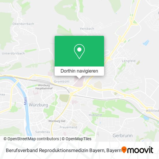 Berufsverband Reproduktionsmedizin Bayern Karte