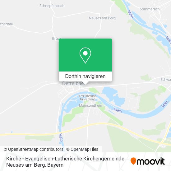Kirche - Evangelisch-Lutherische Kirchengemeinde Neuses am Berg Karte