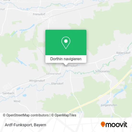 Ardf-Funksport Karte