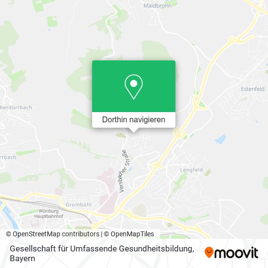 Gesellschaft für Umfassende Gesundheitsbildung Karte
