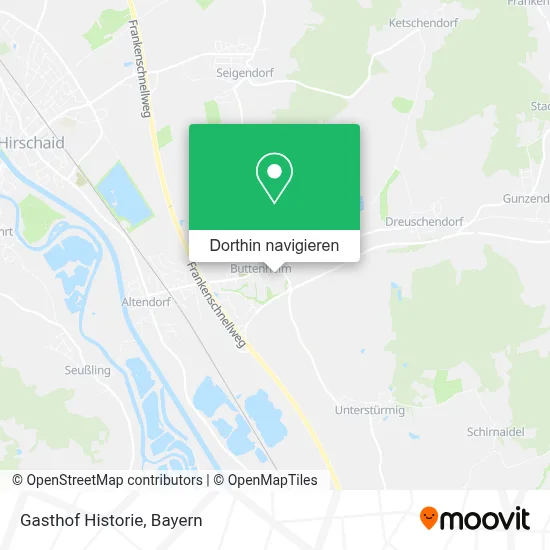 Gasthof Historie Karte