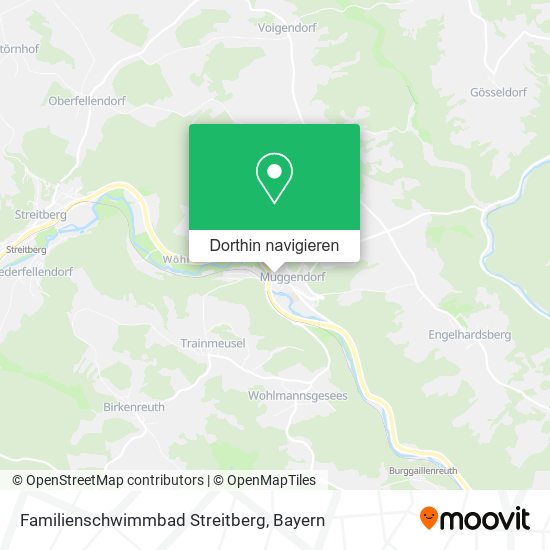 Familienschwimmbad Streitberg Karte