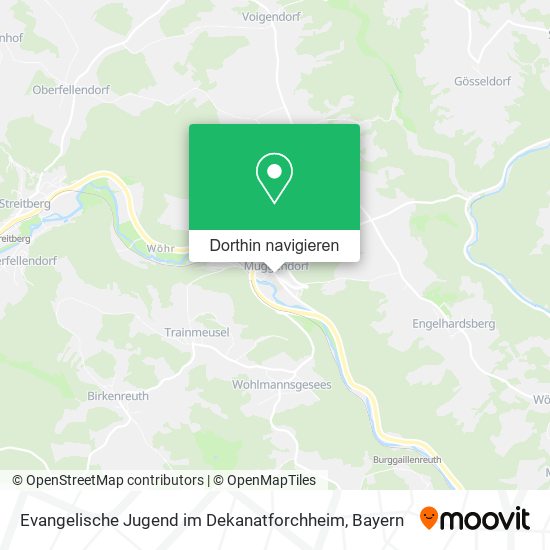 Evangelische Jugend im Dekanatforchheim Karte