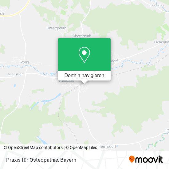 Praxis für Osteopathie Karte