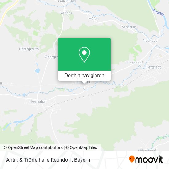 Antik & Trödelhalle Reundorf Karte