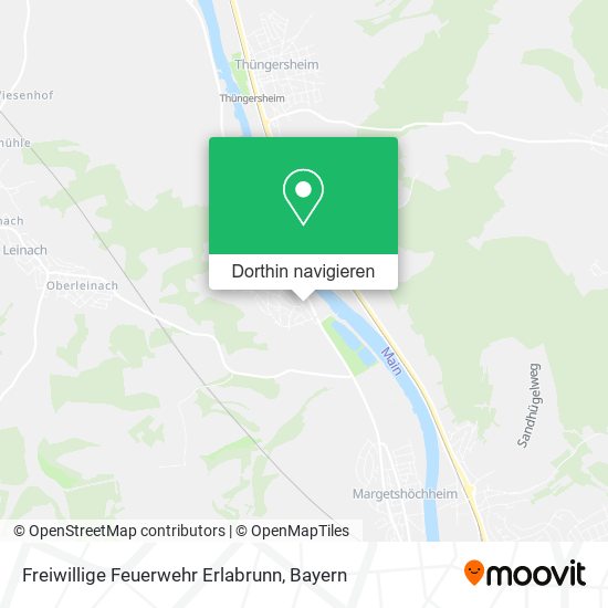 Freiwillige Feuerwehr Erlabrunn Karte
