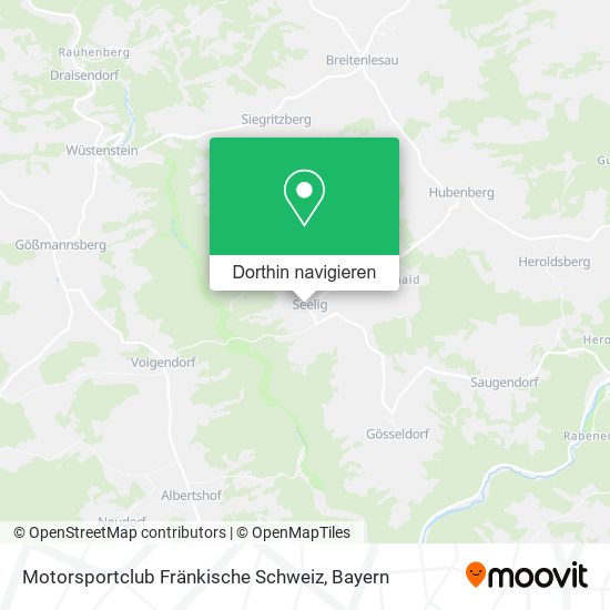 Motorsportclub Fränkische Schweiz Karte