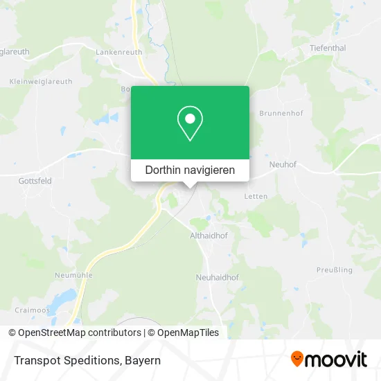 Transpot Speditions Karte