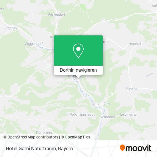 Hotel Garni Naturtraum Karte