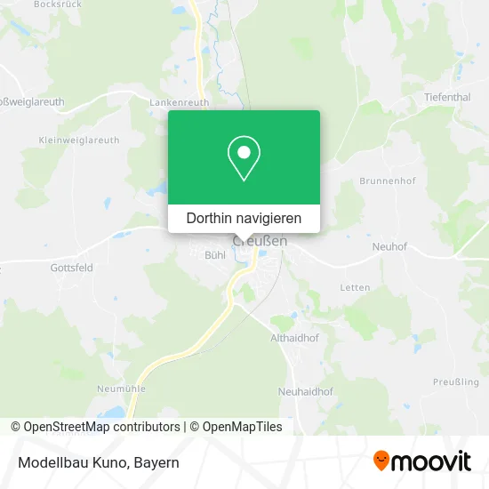 Modellbau Kuno Karte