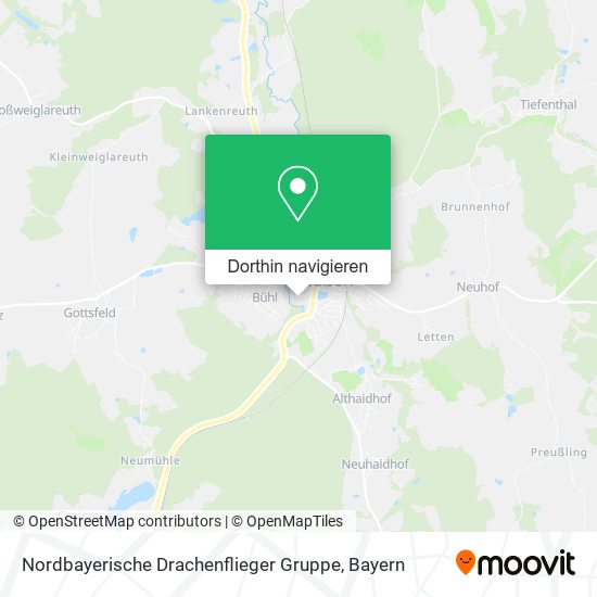 Nordbayerische Drachenflieger Gruppe Karte