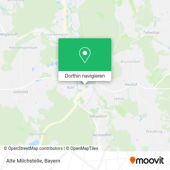 Alte Milchstelle Karte