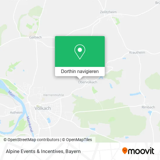 Alpine Events & Incentives Karte