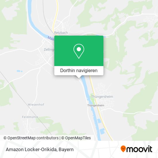 Amazon Locker-Orikida Karte