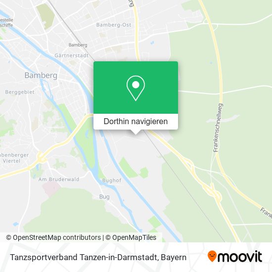 Tanzsportverband Tanzen-in-Darmstadt Karte
