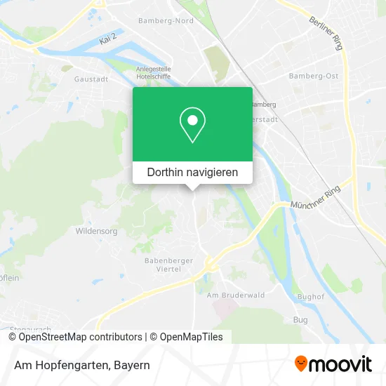 Am Hopfengarten Karte